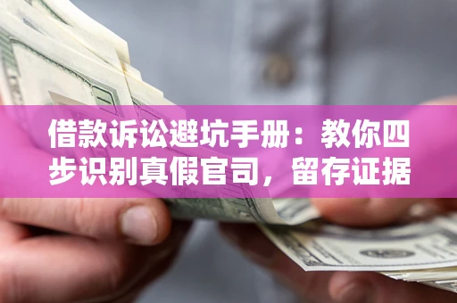 北京借款诉讼避坑手册：教你四步识别真假官司，留存证据不踩雷