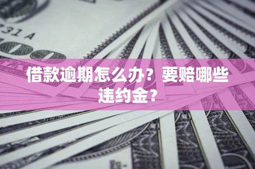 北京借款逾期怎么办？要赔哪些违约金？