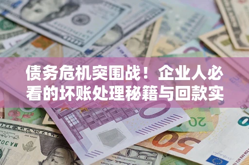 北京债务危机突围战！企业人必看的坏账处理秘籍与回款实战指南